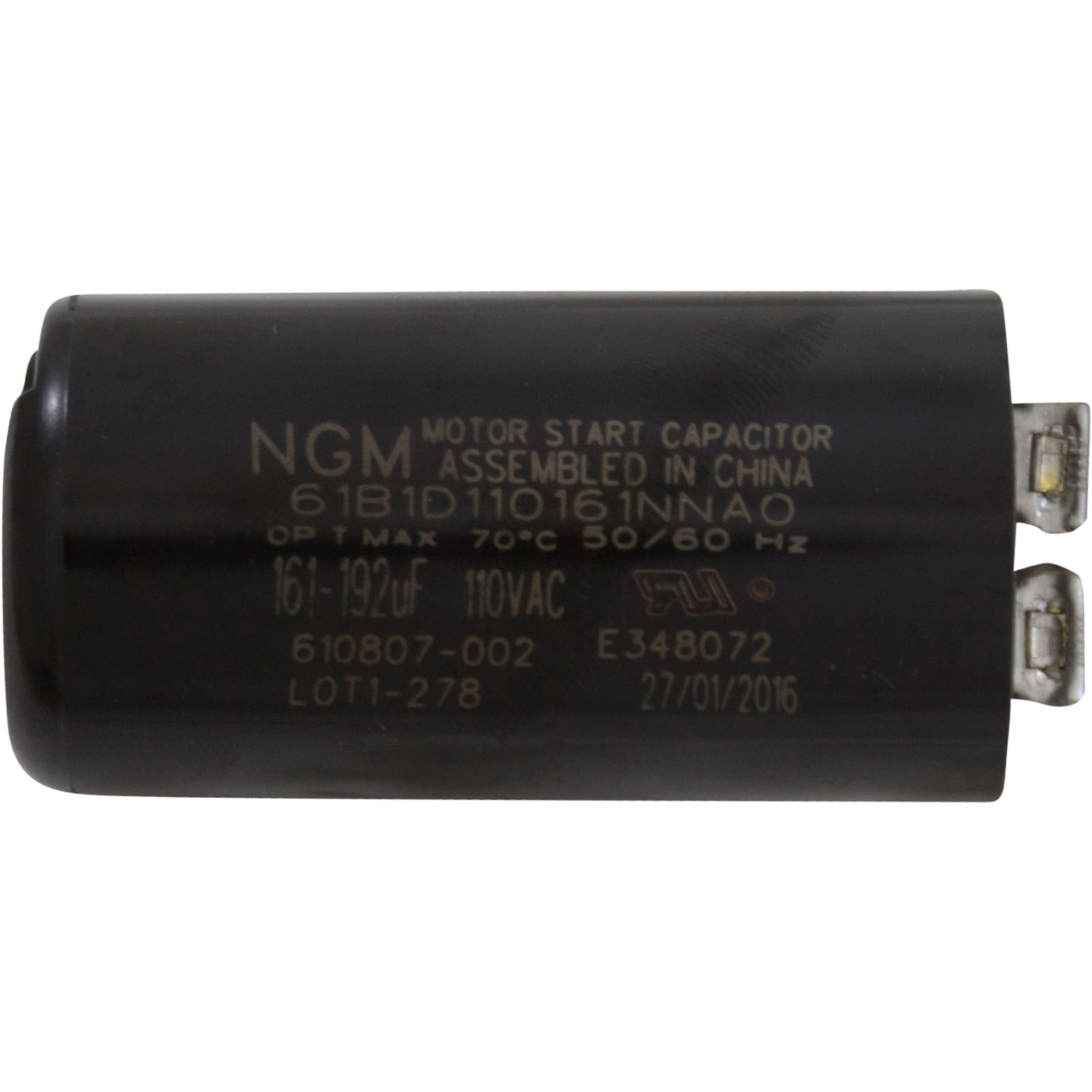 Motor, Century, 1.0hp, 115v/230v, 1-Speed, 48Y Frame