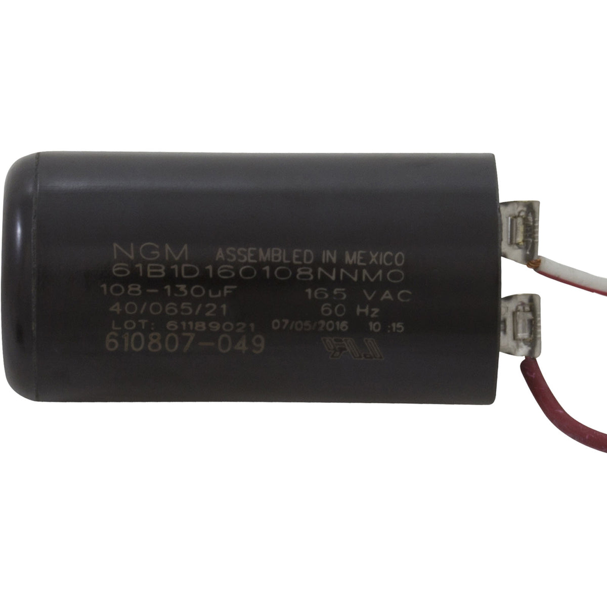 Motor, Century/WW, 1.0 HP, 115v, 2 Speed, 48 Frame