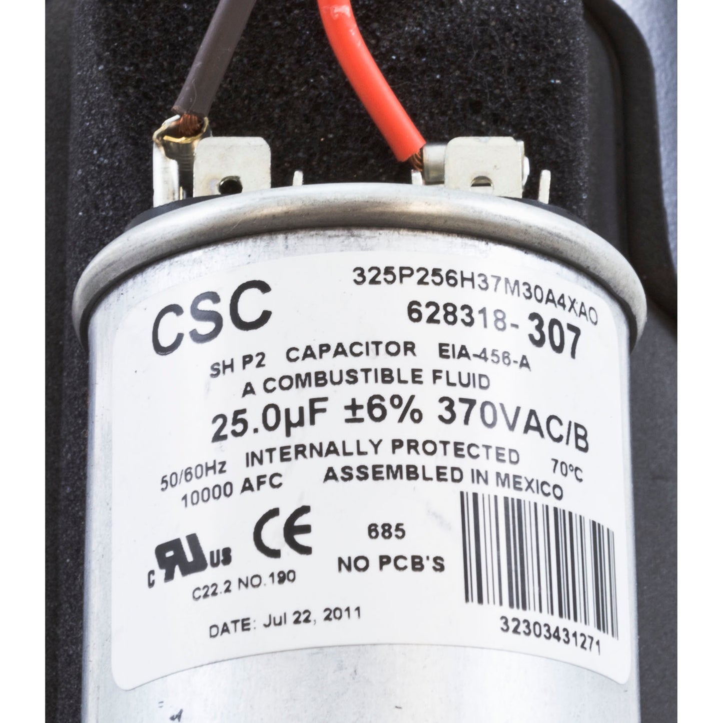 Motor, Century, 1.5 Horsepower, 230v, 2 Speed, 48 Frame