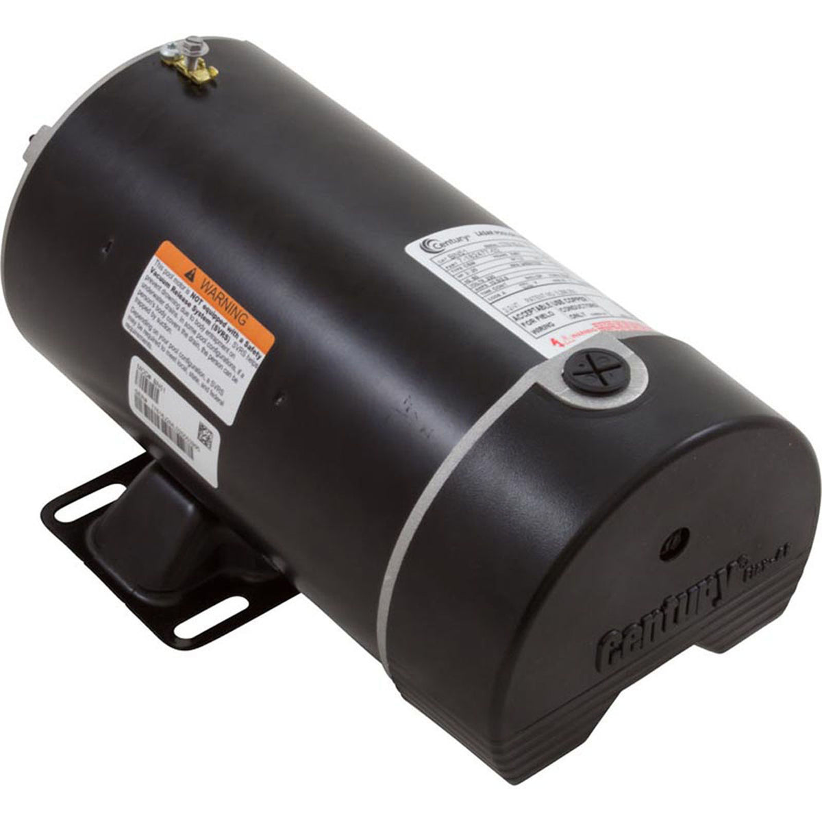 Motor, Century, 2.0 Horsepower, 230v, 2 Speed, 48 Frame