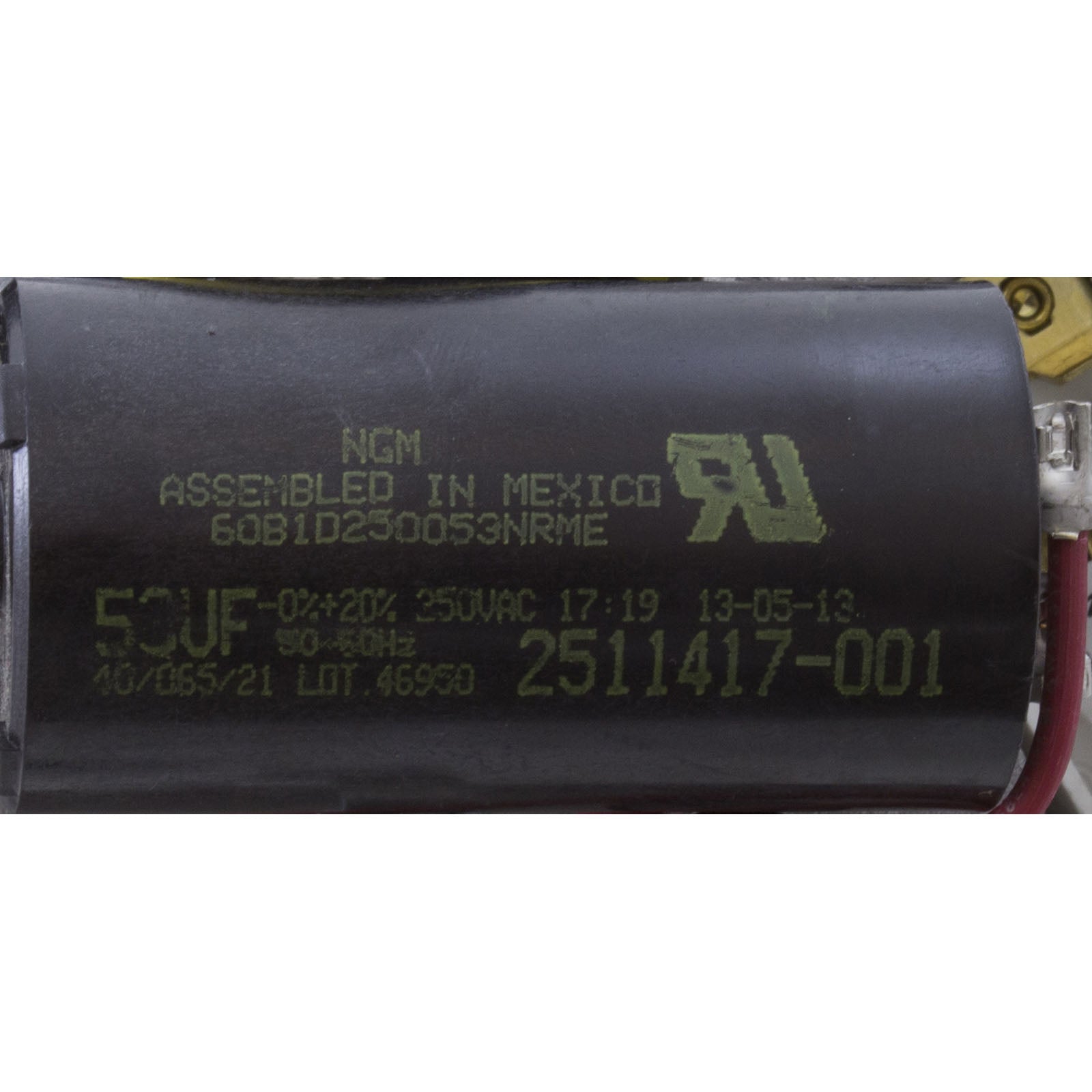 Motor, Century, 4.0 Horsepower, 208v-230v, 2 Speed, 48 Frame