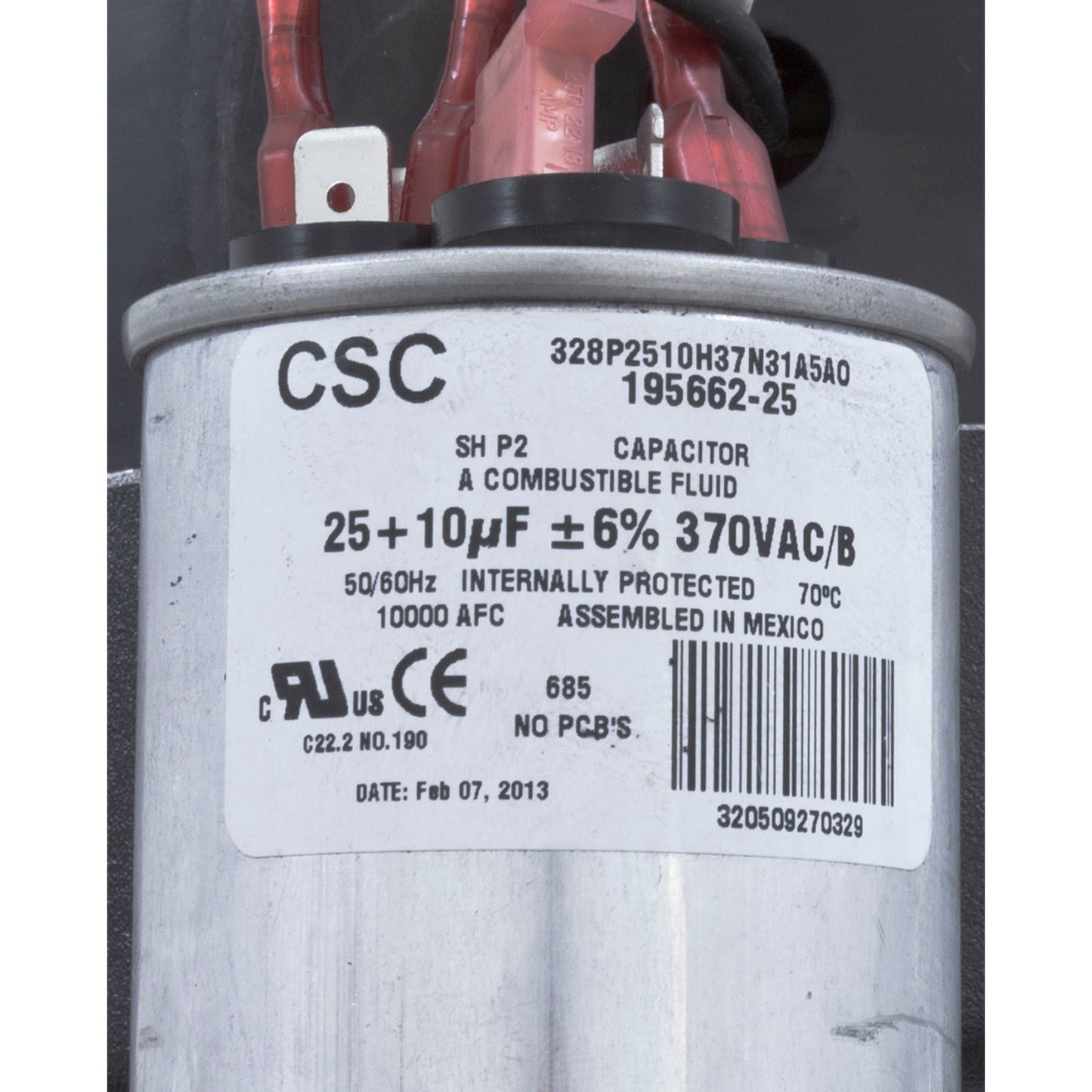 Motor, Century, 3.0 Horsepower, 230v, 2 Speed, 56 Y Frame