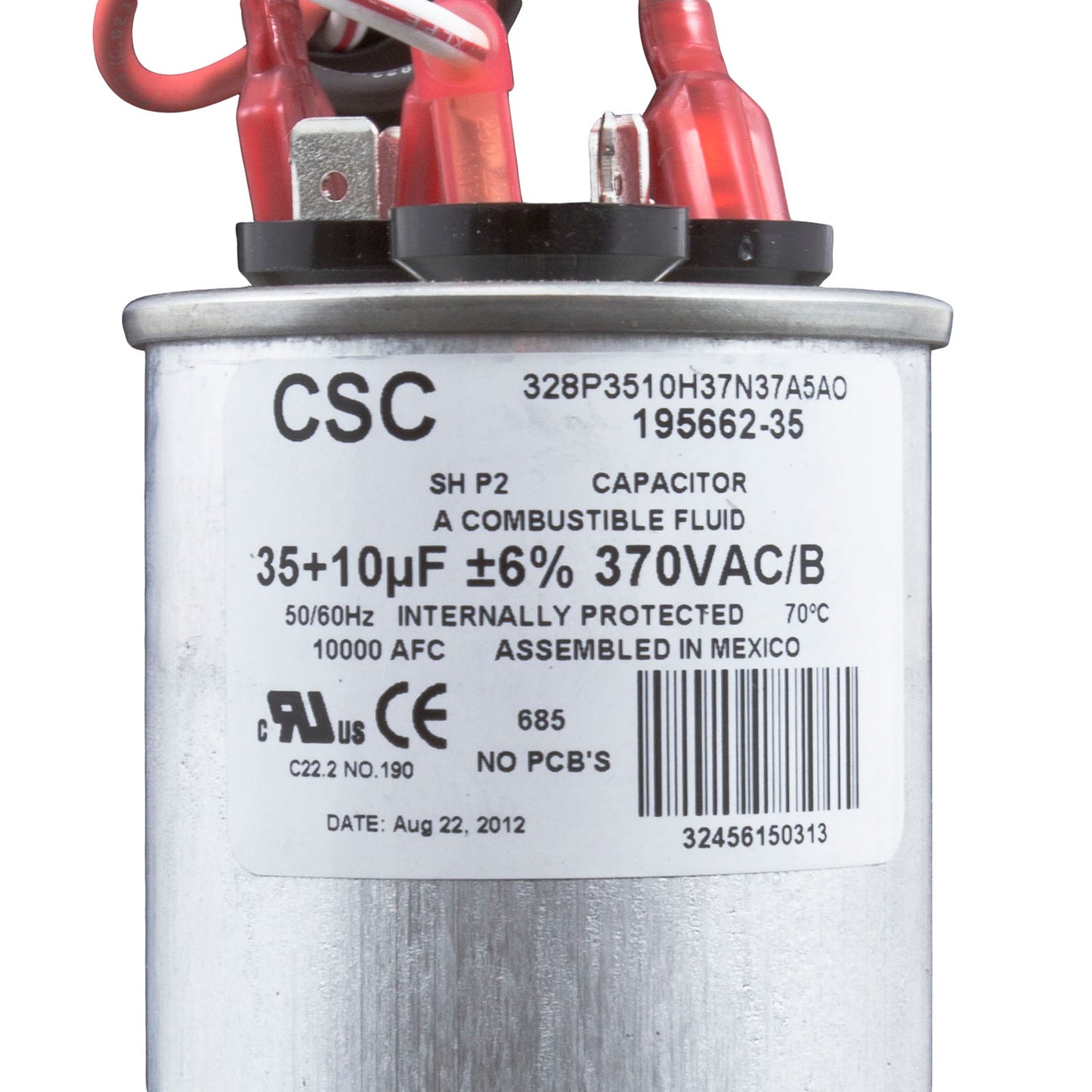 Motor, Century, 4.0 Horsepower, 230v, 2 Speed, 56 Y Frame