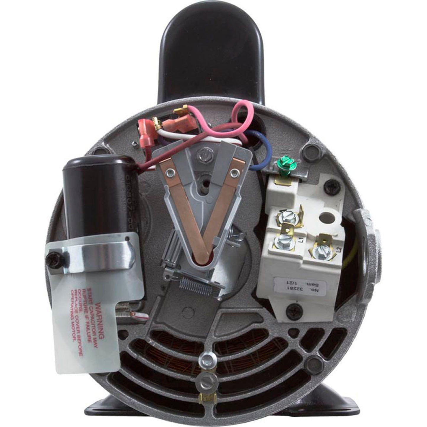 Motor, Century, 4.0 Horsepower, 230v, 2 Speed, 56 Y Frame