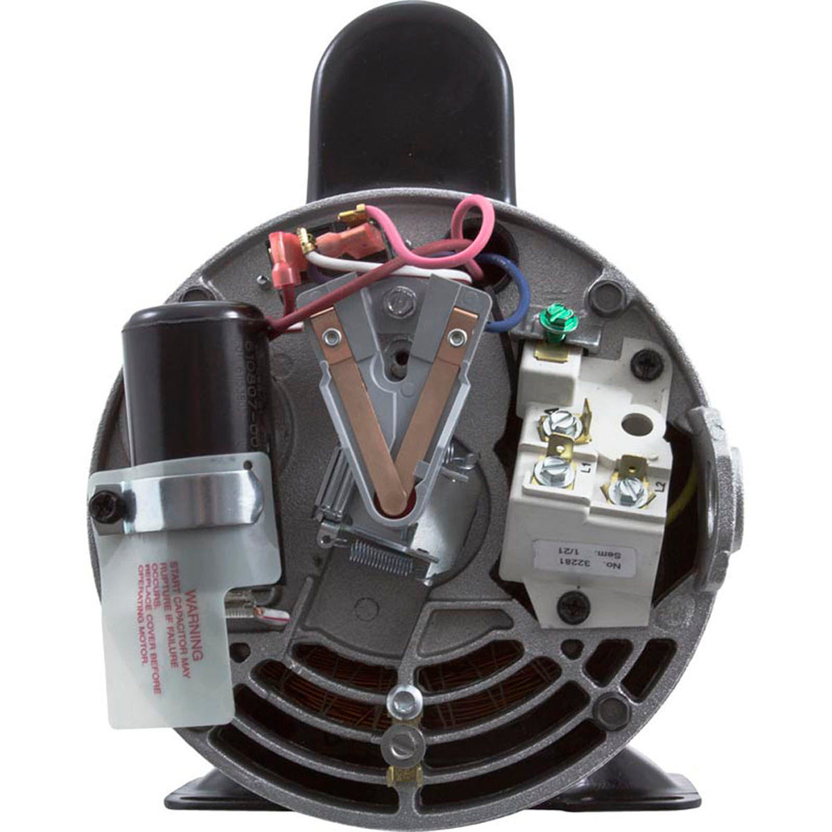Motor, Century, 4.0 Horsepower, 230v, 2 Speed, 56 Y Frame