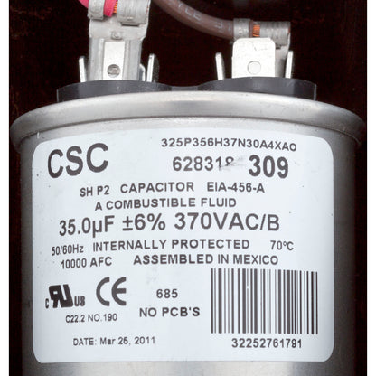 Motor, Century, 3.0 Horsepower, 230v, 1 Speed, 56 Y Frame