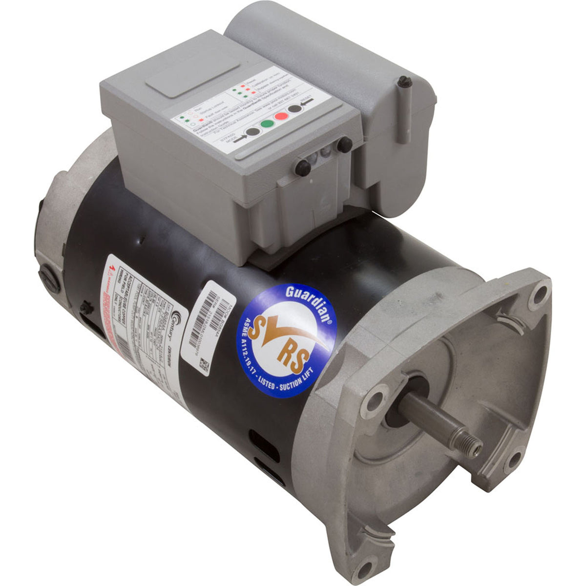 Motor, Century Guardian,1hp,115v/230v,1-Spd,56Yfr,SQFL,Full