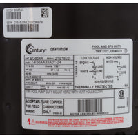 Motor, Century Guardian,1hp,115v/230v,1-Spd,56Yfr,SQFL,Full