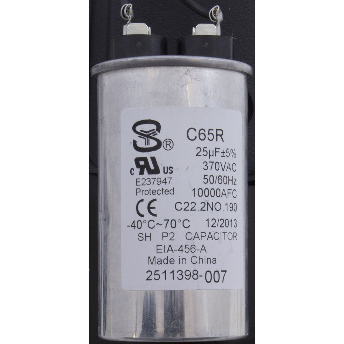 Motor, Century, 0.5hp, 115v/230v, 1-Spd, 56Yfr, SQFL