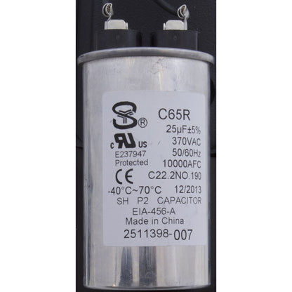 Motor, Century, 0.5hp, 115v/230v, 1-Spd, 56Yfr, SQFL