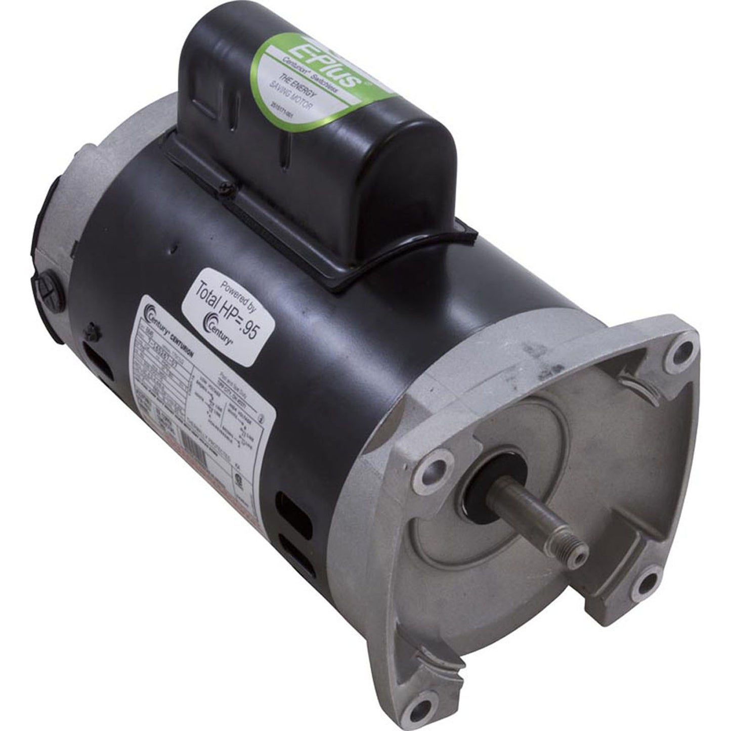Motor, Century, 0.5hp, 115v/230v, 1-Spd, 56Yfr, SQFL, EE