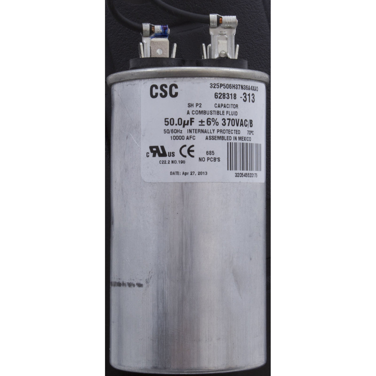 Motor, Century, 0.75hp, 115v/230v, 1-Spd, 56Yfr, SQFL, EE