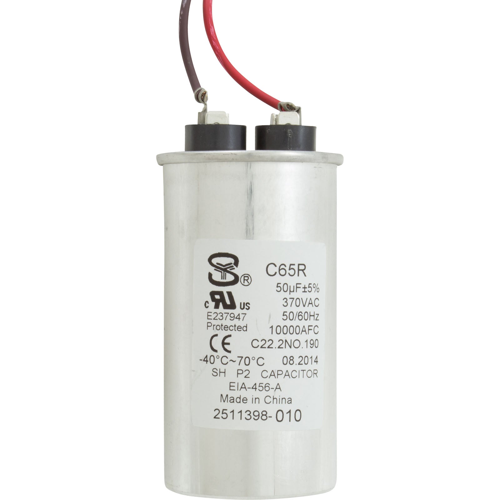 Motor, Century, 2.0hp, 208v-230v, 1-Spd, 56Yfr, SQFL, EE
