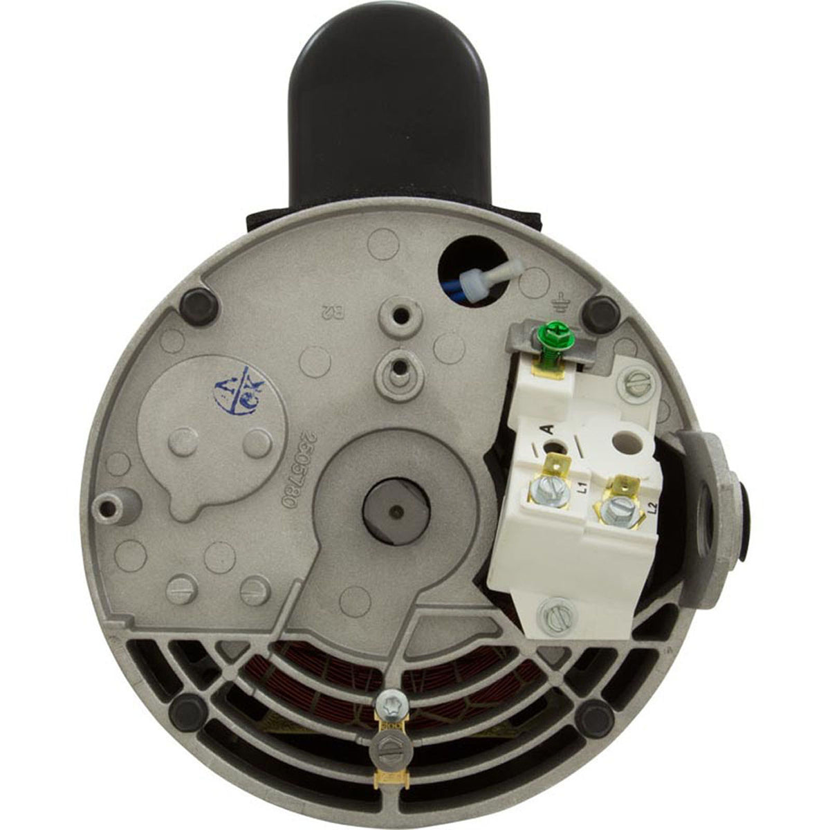 Motor, Century, 2.0hp, 208v-230v, 1-Spd, 56Yfr, SQFL, EE