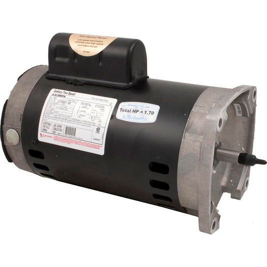 Motor, Century, 1.0hp, 230v, 2-Spd, 56Yfr, SQFL, EE