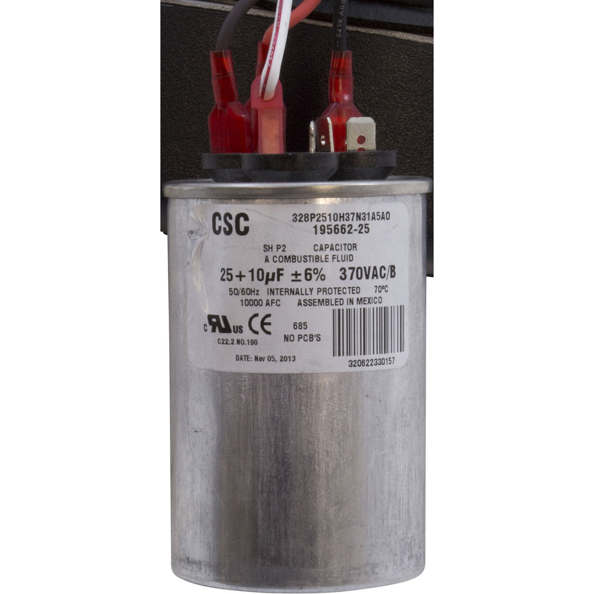 Motor, Century, 1.5hp, 230v, 2-Spd, 56Yfr, SQFL, EE