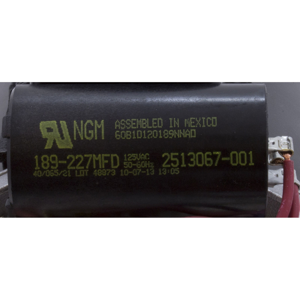 Motor, Century, 1.5hp, 230v, 2-Spd, 56Yfr, SQFL, EE