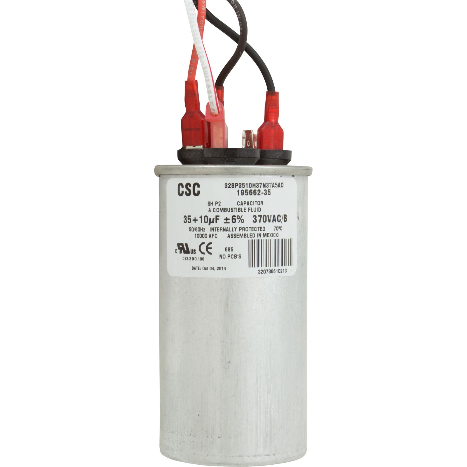 Motor, Century, 2.0hp, 230v, 2-Spd, 56Yfr, SQFL, EE