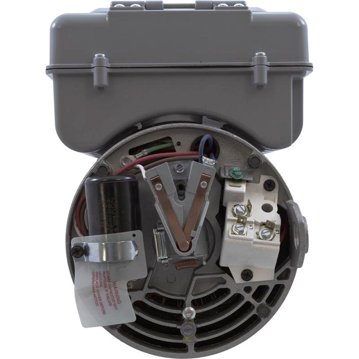 Motor, Century, 0.75hp, 115v, 2-Spd, 56Yfr, SQFL, 2-Green