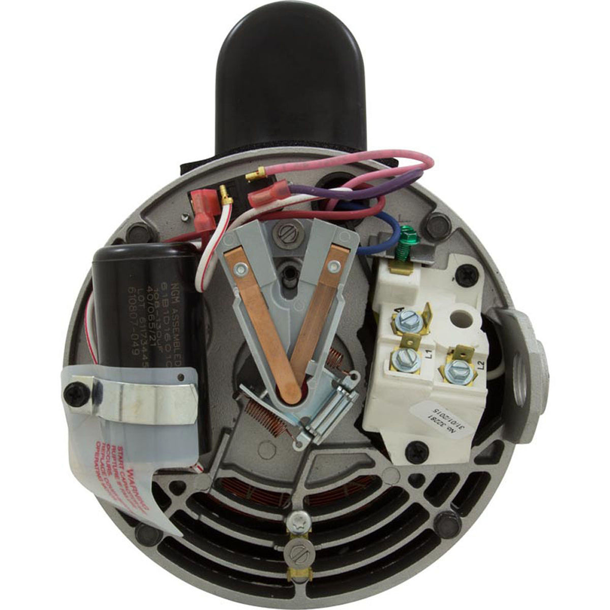 Motor, Century, 2.0hp, 230v, 2-Spd, 56Jfr, C-Face Thd