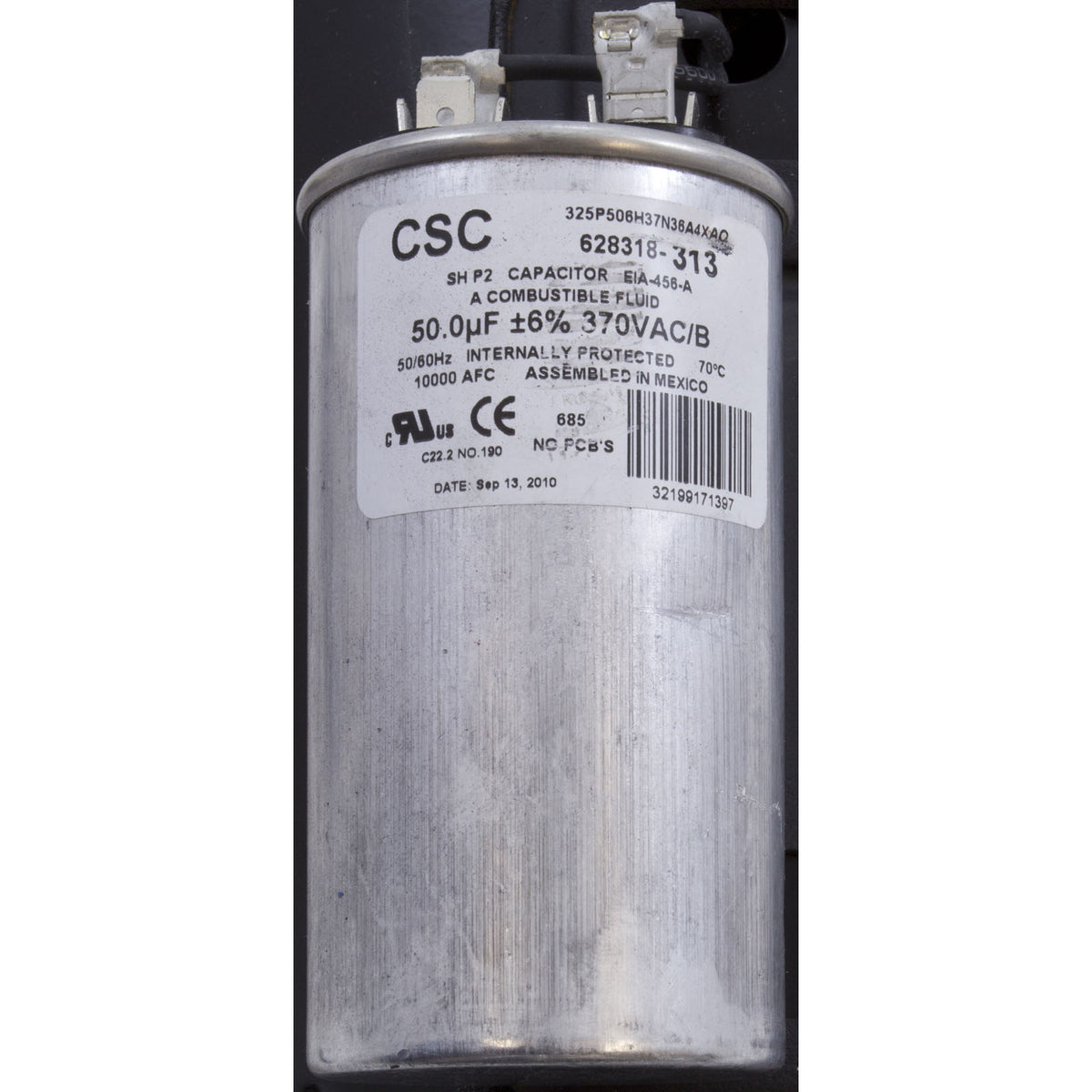 Motor, Century, 1.5hp 115v/208-230v, 1-Spd, 56Cfr, C-Face Key, EE