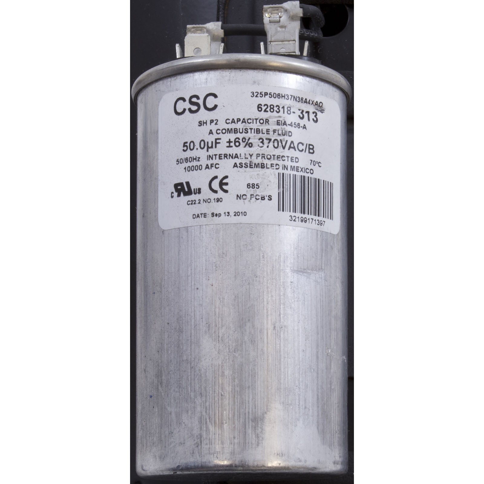 Motor, Century, 1.5hp 115v/208-230v, 1-Spd, 56Cfr, C-Face Key, EE