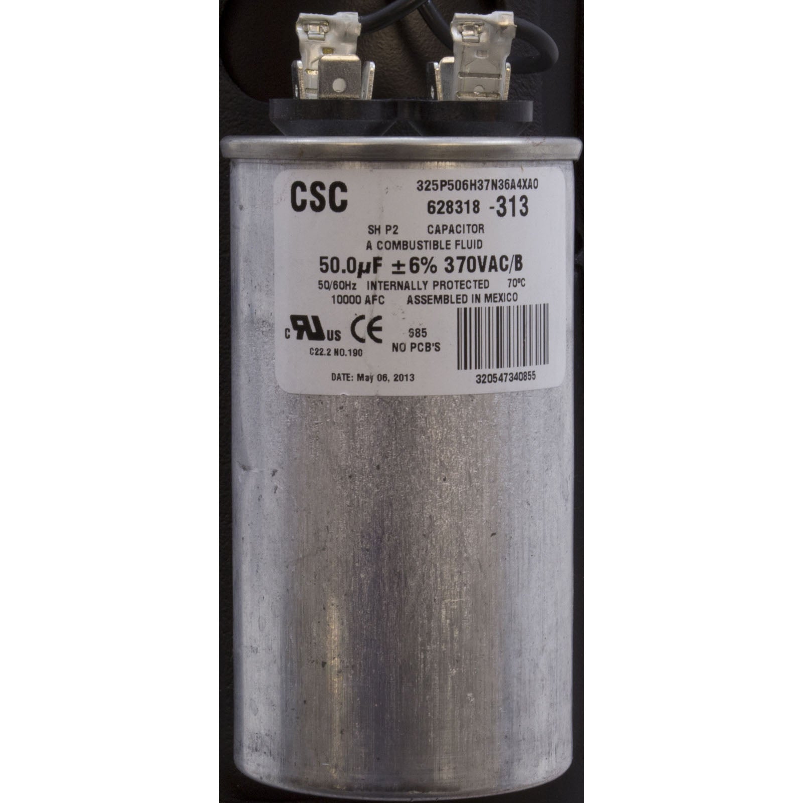 Motor, Century, 1.5hp, 115v/230v, 1-Spd, 56Jfr, C-Face Thd, EE