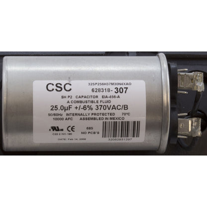 Motor, Century, 0.5hp, 115v/230v, 1-Spd, 56Jfr, C-Face Thd