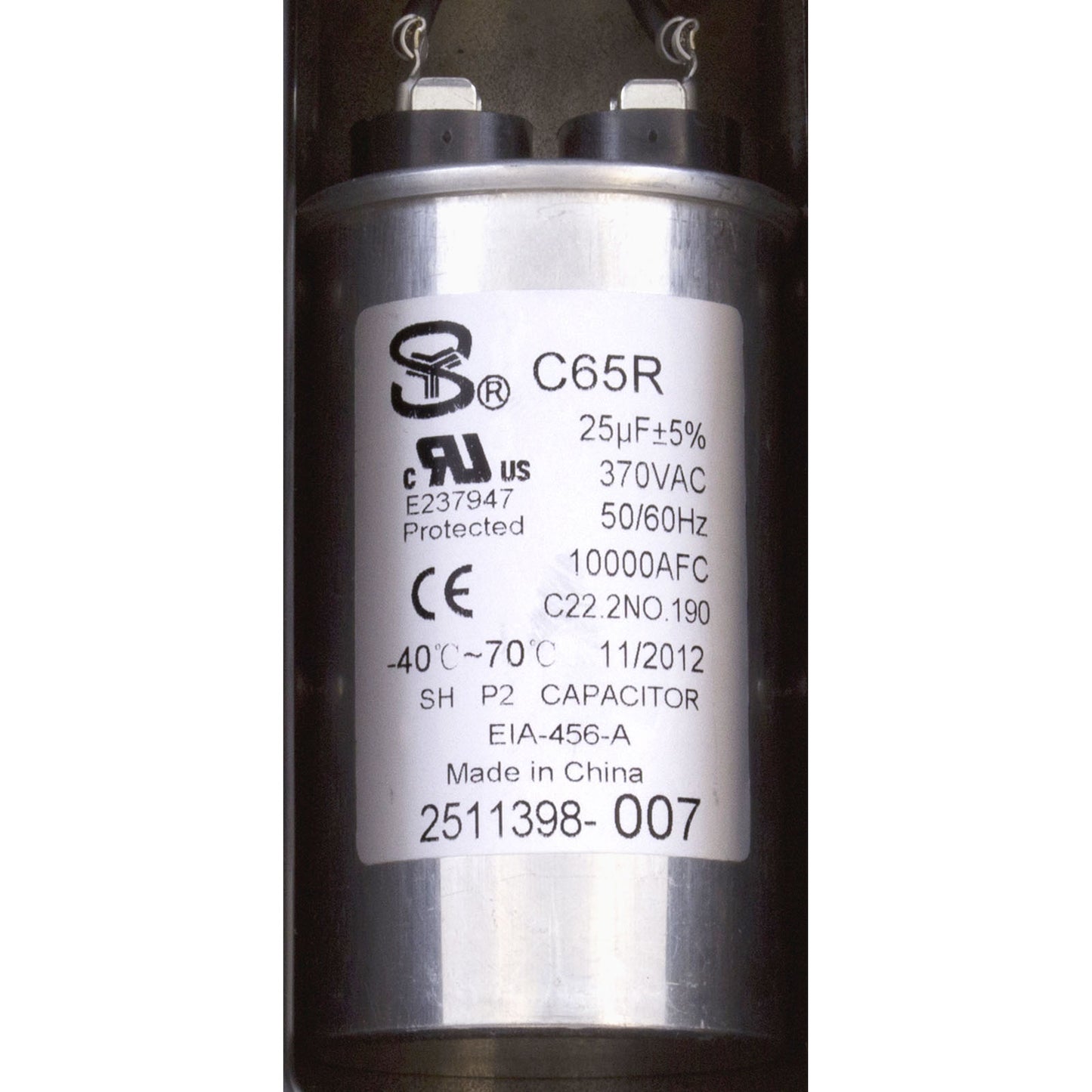 A.O. Smith-Motor, Century, 0.75hp, 115v/230v, 1-Spd, 56Jfr, C-Face Thd