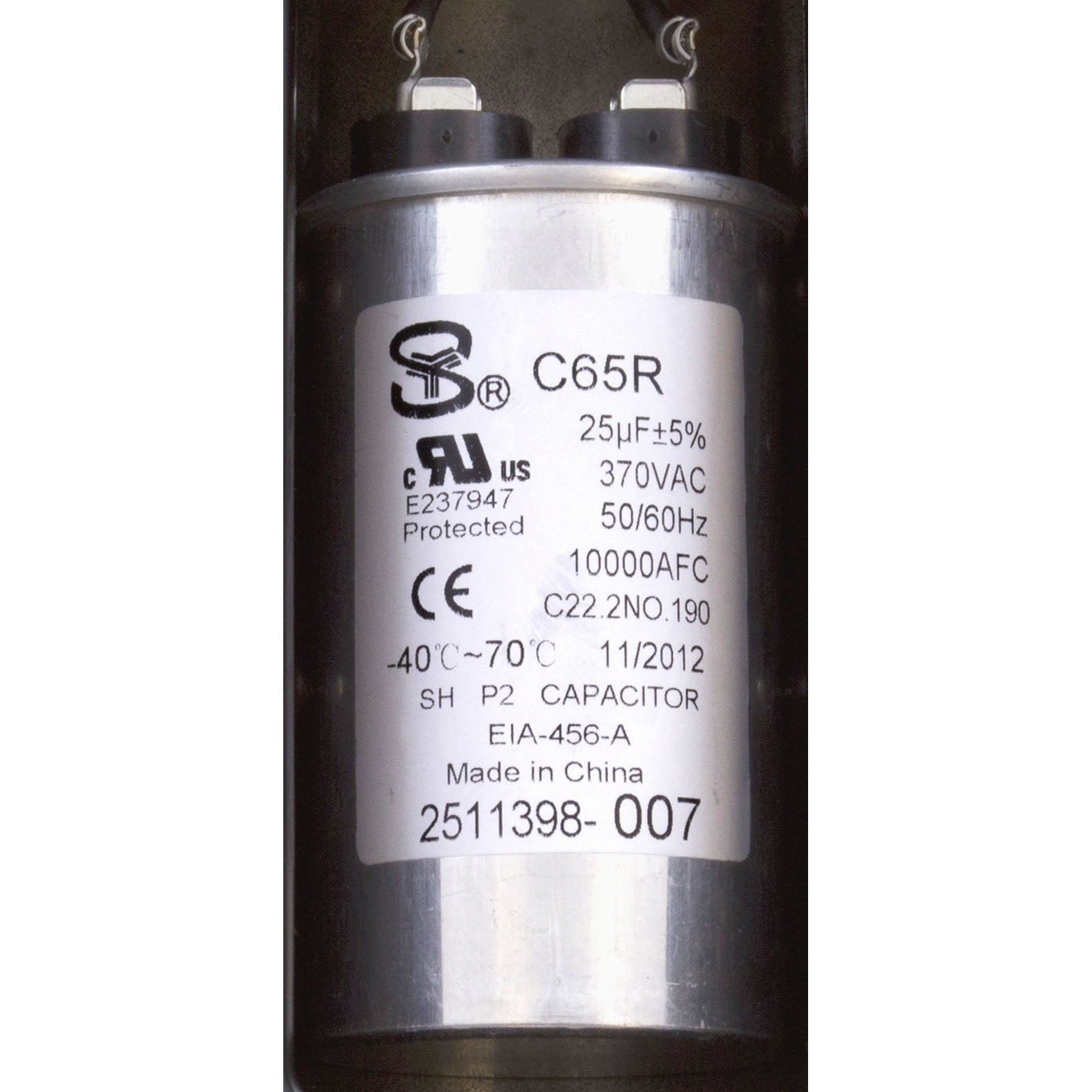 A.O. Smith-Motor, Century, 0.75hp, 115v/230v, 1-Spd, 56Jfr, C-Face Thd
