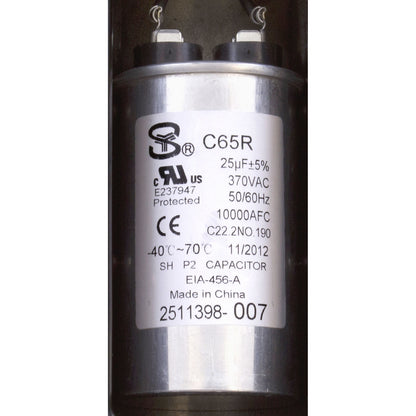 A.O. Smith-Motor, Century, 0.75hp, 115v/230v, 1-Spd, 56Jfr, C-Face Thd