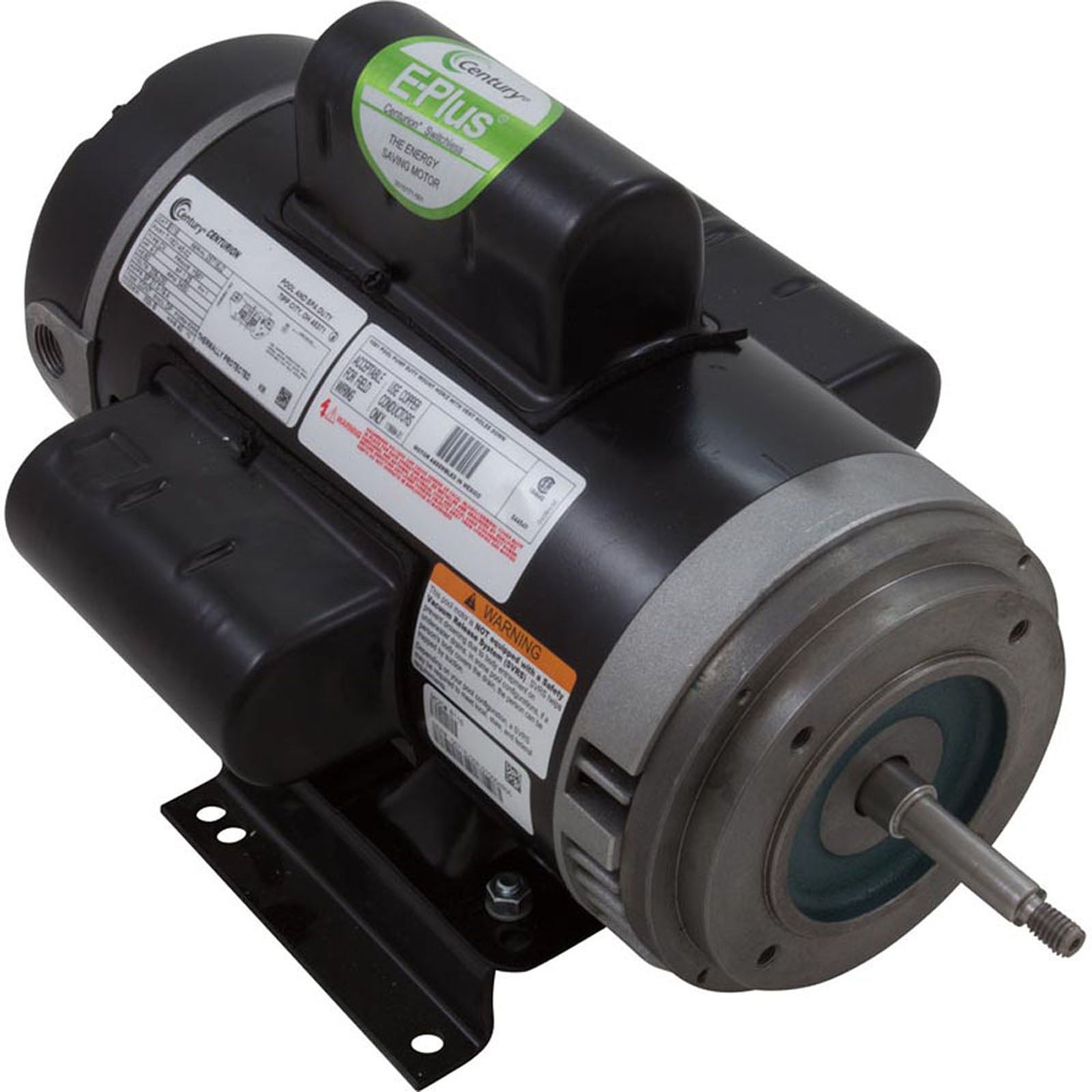 Motor, Century, 4.0hp, 208v-230v, 1-Spd, 56Yfr, C-Face