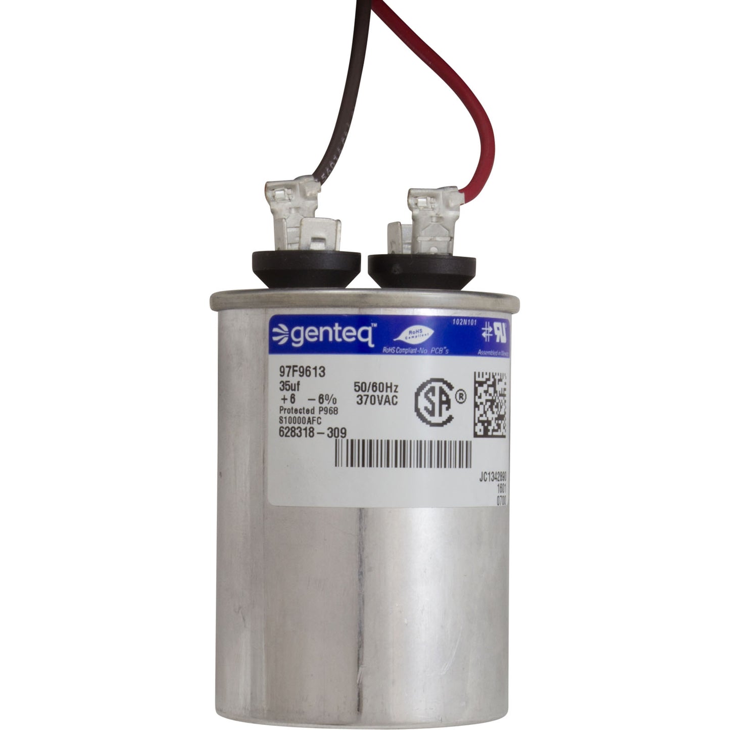 Motor, Century, 4.0hp, 208v-230v, 1-Spd, 56Yfr, C-Face