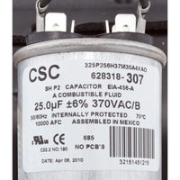 Motor, Century, 1.0hp, 115v/230v, 1-Spd, 56Jfr, C-Face Thd
