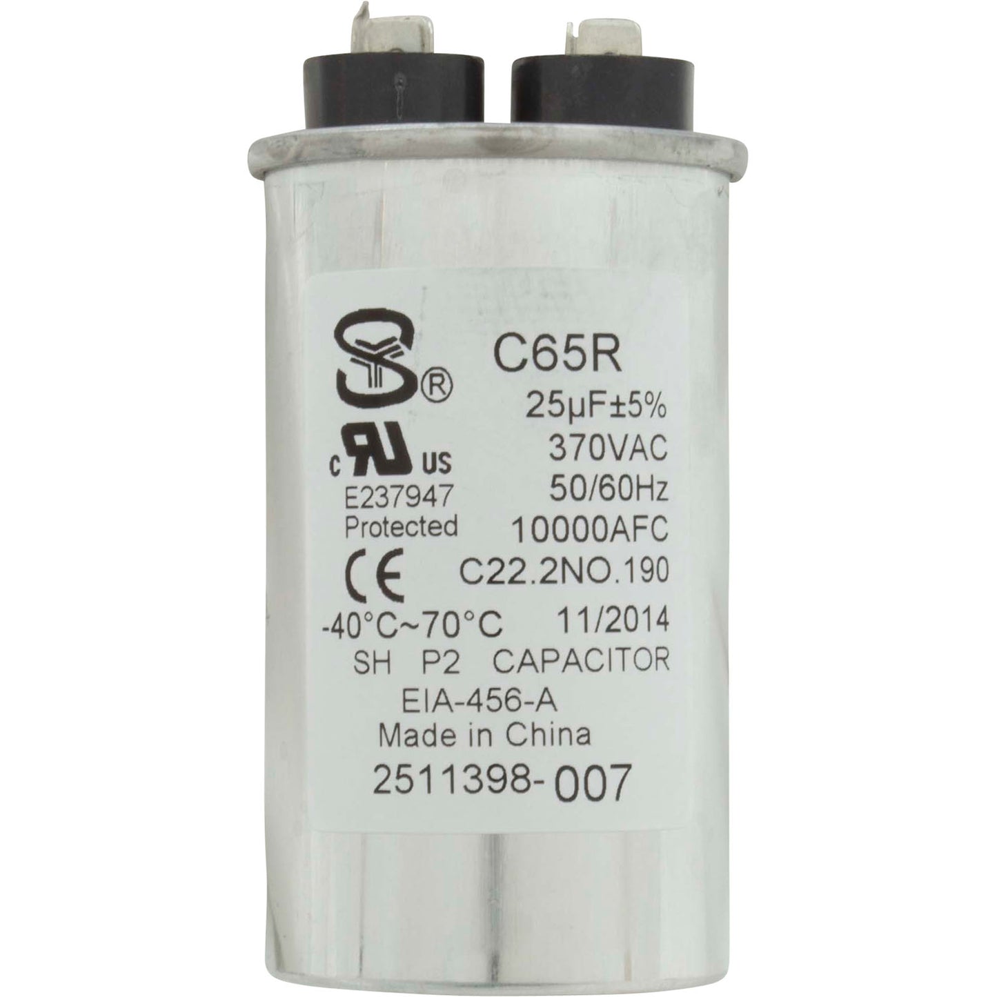 Motor, Century, 2.0hp, 230v, 1-Spd, 56Jfr, C-Face Thd