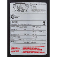 Motor, AO Smith, 1.0hp, 230v, 2-Spd, 48Yfr, SQFL, EE