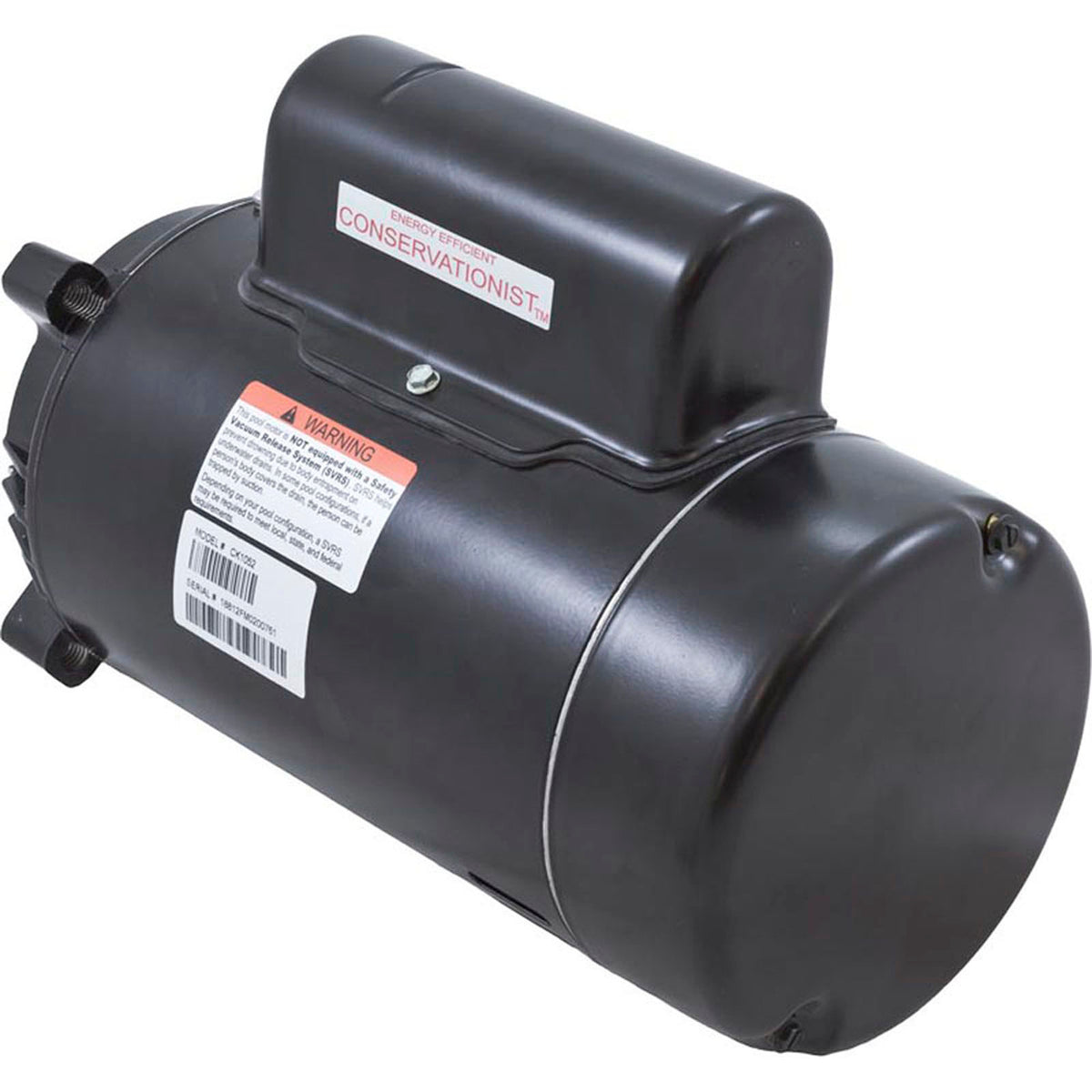 Motor, Century, 1.5hp, 115v/230v, 1-Spd, 56Cfr, C-Face Key