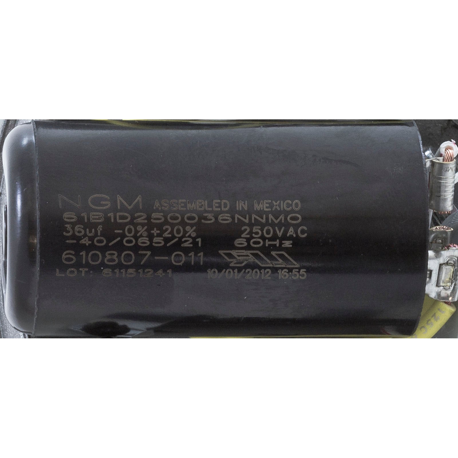Motor, Century, 3.0hp, 230v, 1-Spd, 56Cfr, C-Face Key, EE