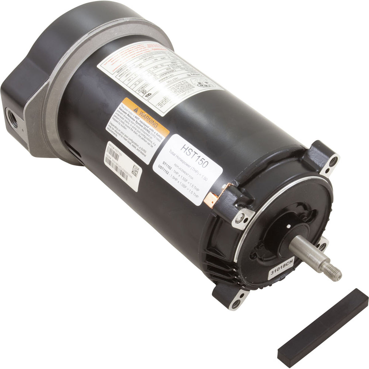 Motor, Century Centurion PRO, 1.5hp, 1-Spd, 115/230v, C-Face, 56J