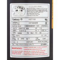 Motor, Century Centurion PRO, 1.5hp, 1-Spd, 115/230v, C-Face, 56J