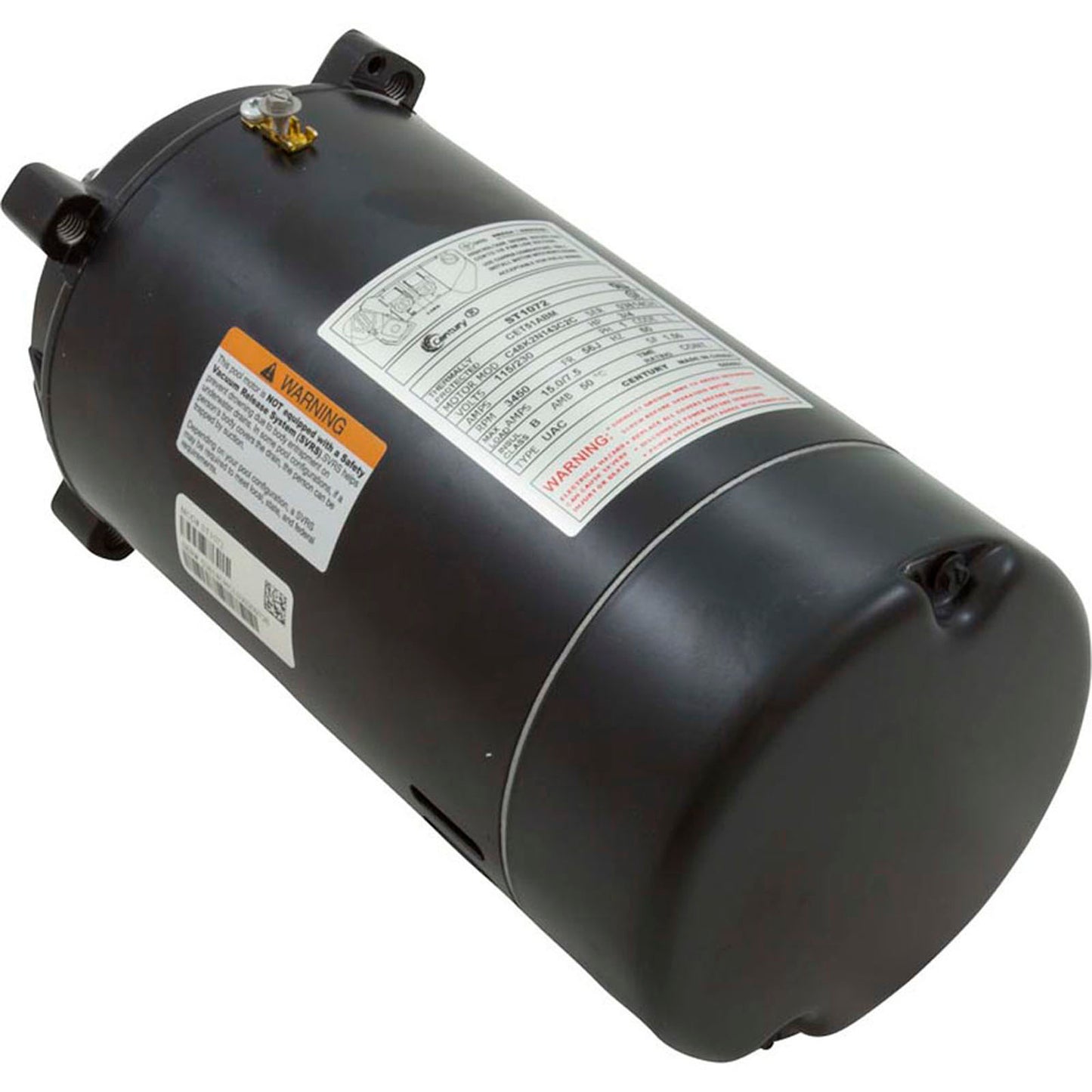 Motor, Century, 0.75hp, 115v/230v, 1-Spd, 56Jfr, C-Face Thd