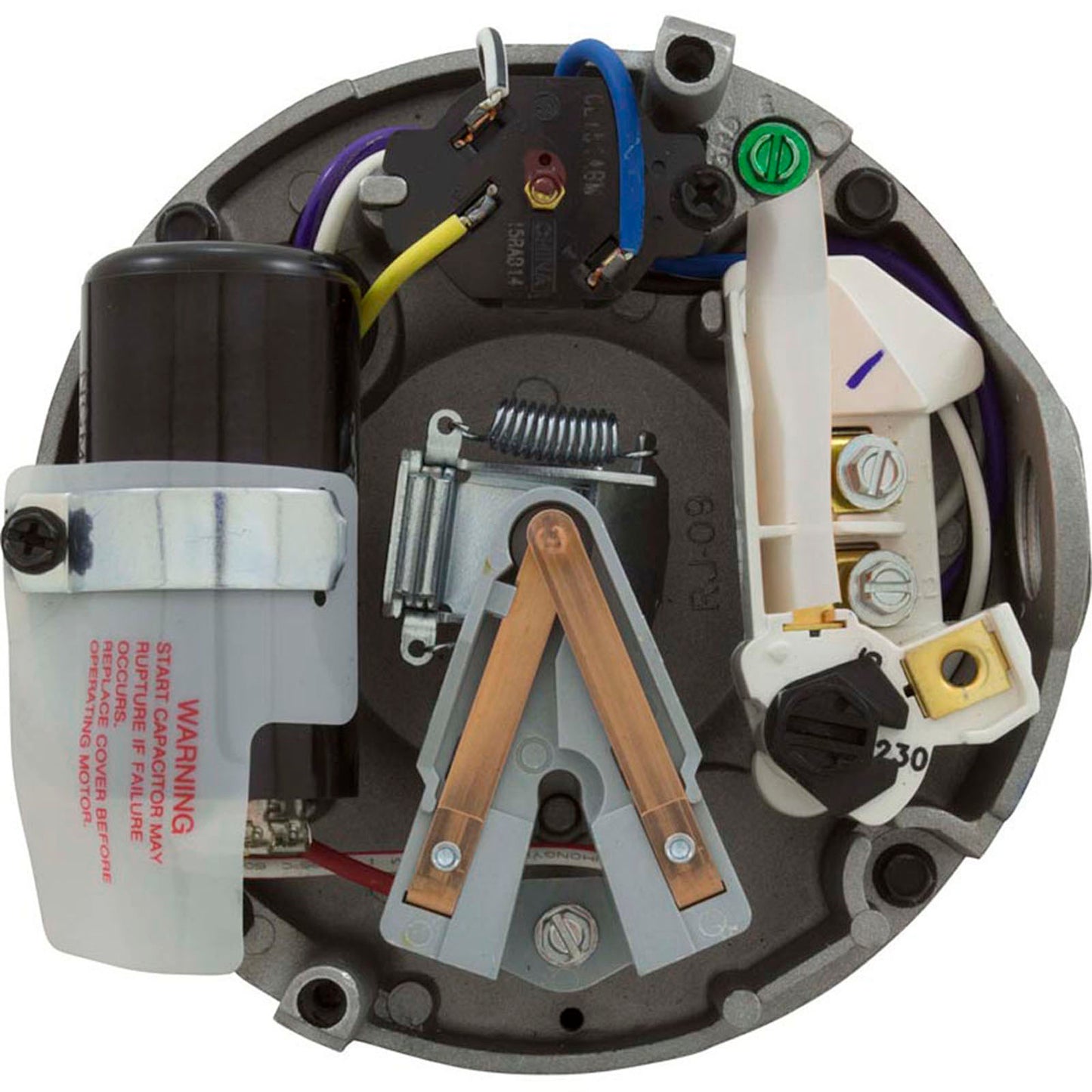 Motor, Century, 0.75hp, 115v/230v, 1-Spd, 56Jfr, C-Face Thd