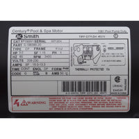 Motor, Century, 3.0hp, 208v-230v, 1-Spd, 56Jfr, C-Face Thd, EE