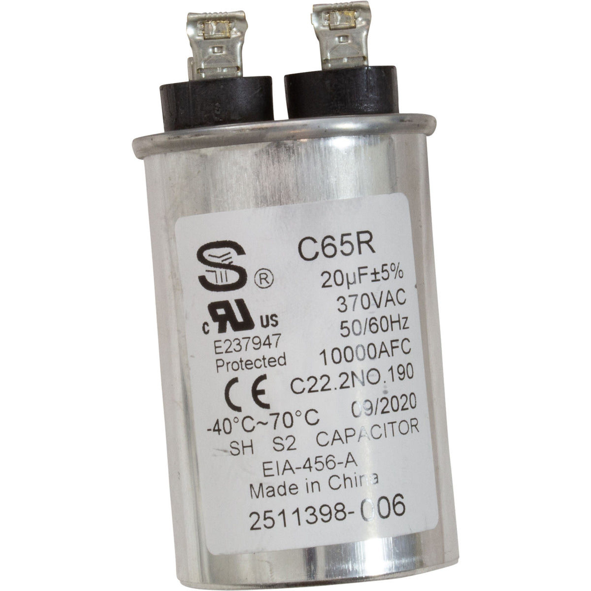 Motor, Century Cent PRO, 2.2hp, 230v, 1-Spd, SQFL, 48Yfr, Thd