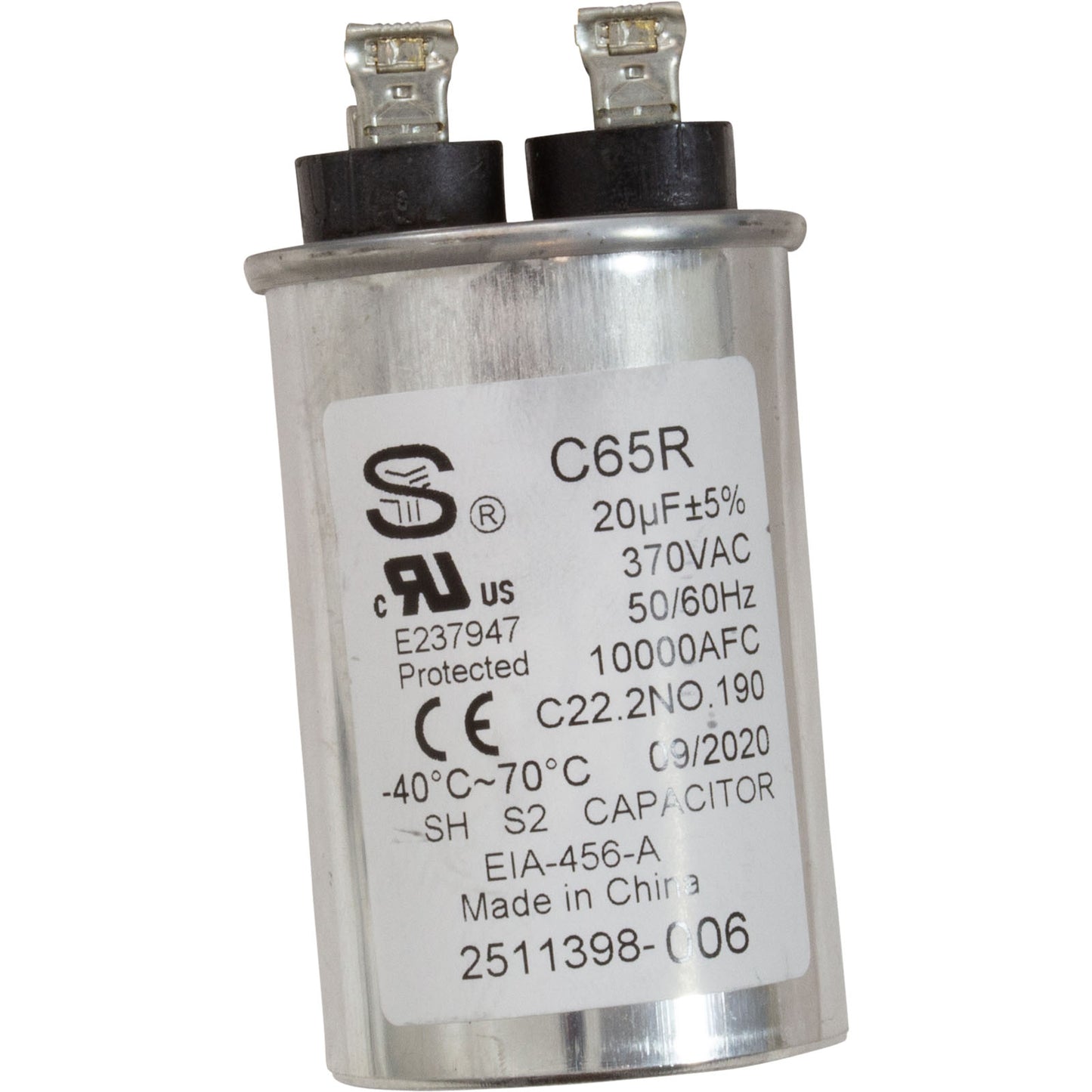 Motor, Century Cent PRO, 2.2hp, 230v, 1-Spd, SQFL, 48Yfr, Thd