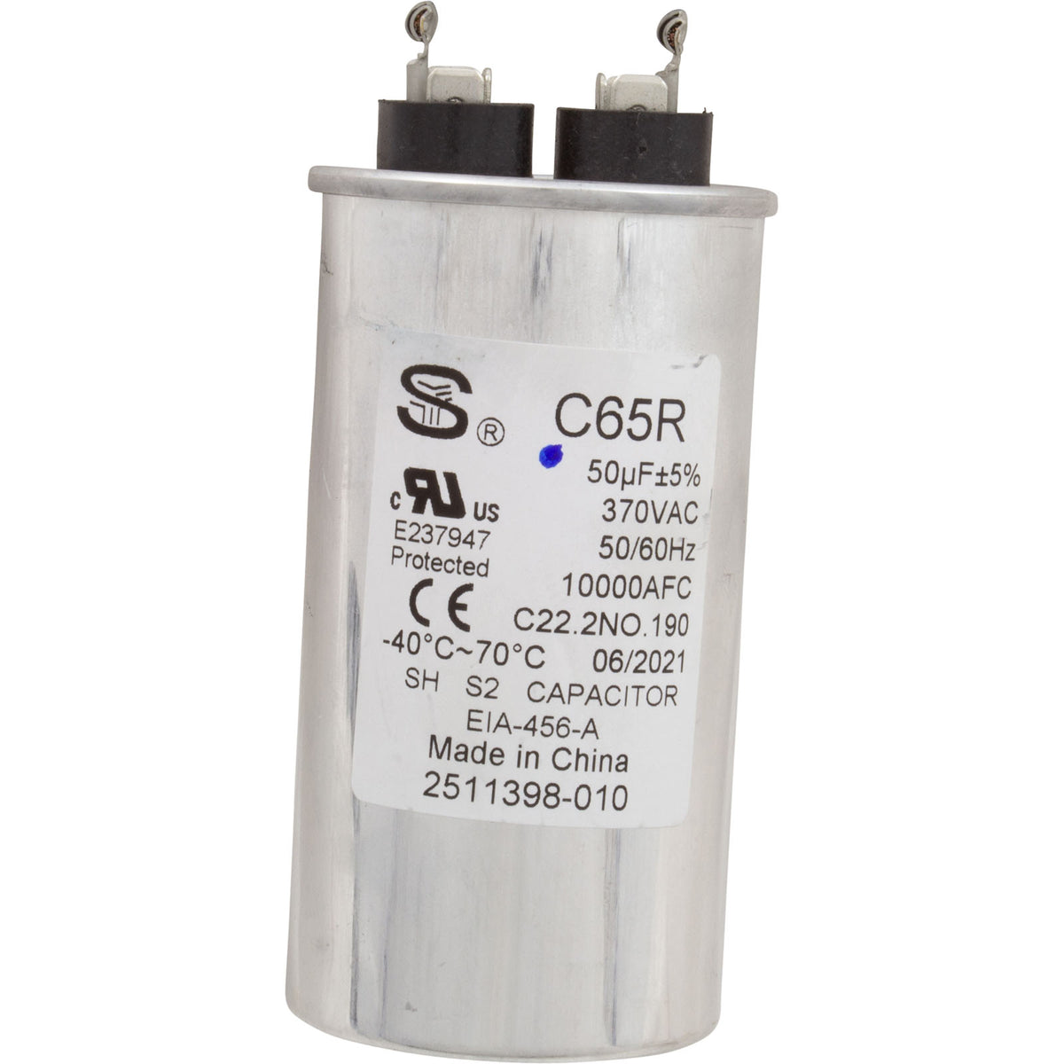 Motor, Century, 1.0hp, 115/230v, 1-Spd, 56YFr, SQFL, Uprate