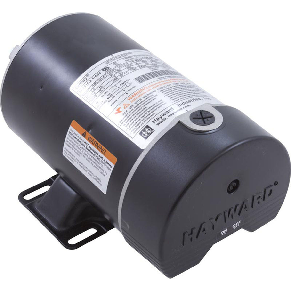 Motor, AO Smith, 1.5hp, 115v, 1 Spd, 48fr, w/Switch, Matrix