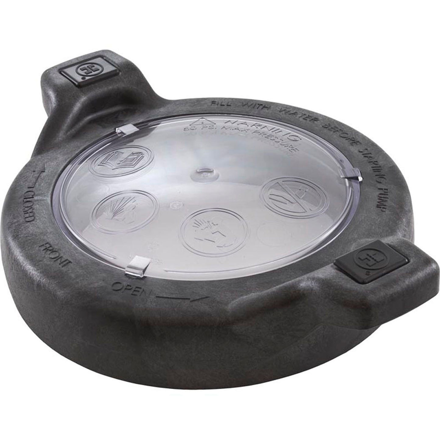 Couvercle de siphon, Hayward Northstar, avec raccords filetés mâles Hywrd Btrs