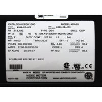 Motor, US Motor, 5 Horsepower, Three Phase, 208/230/460v