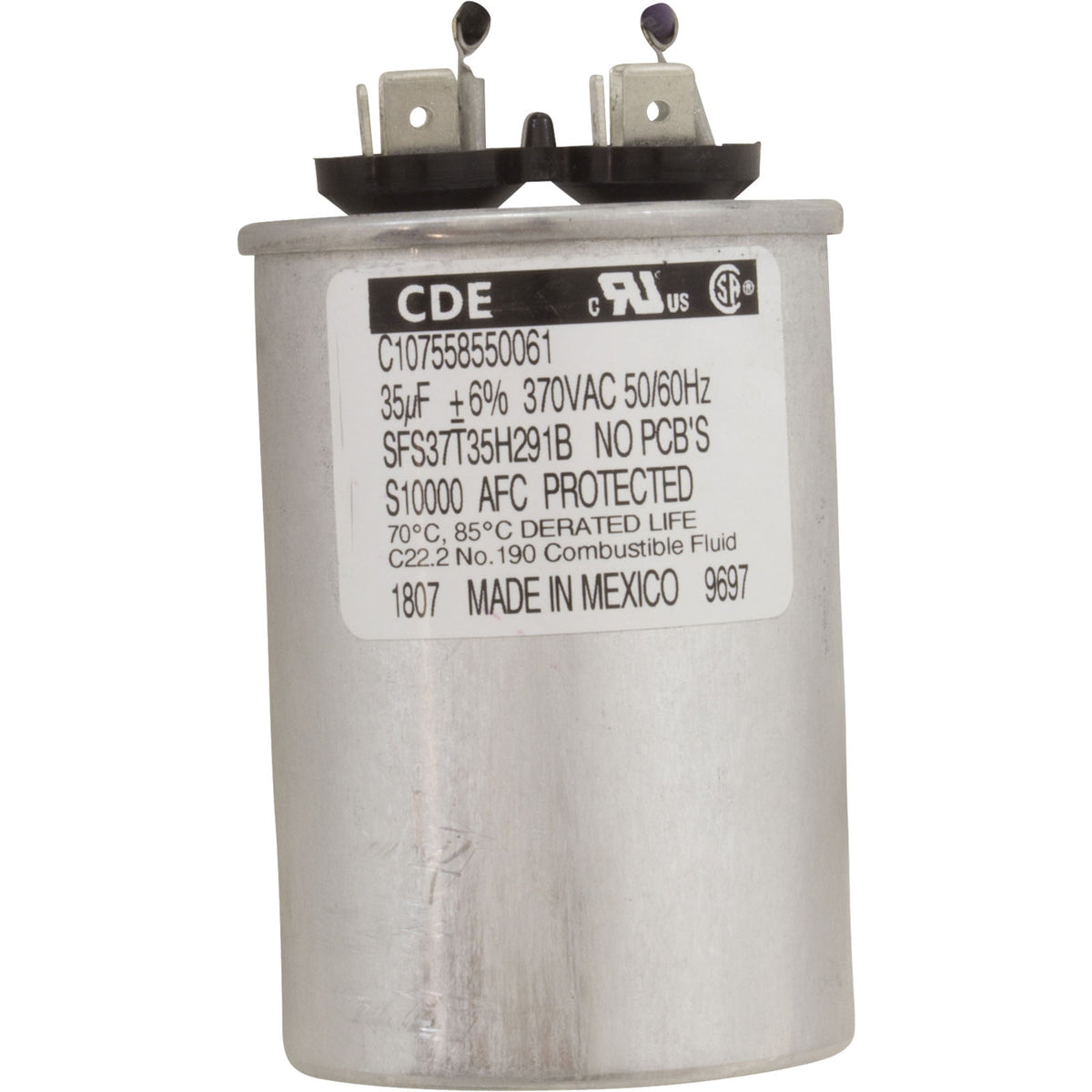 Motor, US Motor, 1.0 Horsepower, Threaded, Fullrate, 115/230